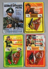 Vintage Toy Cap Guns Key Chains MOC NOS