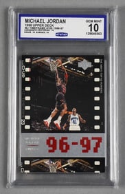 1998 CCG Upper Deck Michael Jordan Timeframe Gem Mint 10