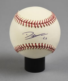 Daniel Haren MLB Pitcher Signed Baseball - MLB Hologram