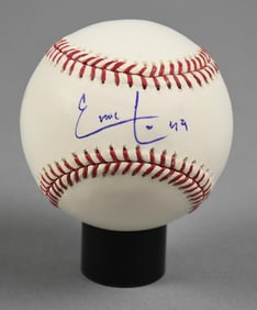 Ernesto Frieri Relief Pitcher Signed Baseball, MLB Hologram