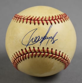 MLB Outfielder Juan Gonzalez Signed Baseball