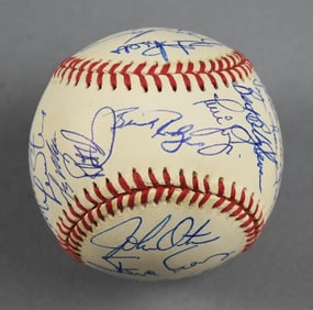 1991-93 Ball Buck Rodgers Multi Player Signed