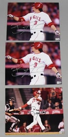 Bobby Abreu & Brandon Wood Signed Photos-MLB Holograms
