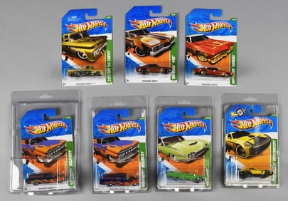 2010-11 Mattel Hot Wheels Treasure Hunt Series MOC NOS