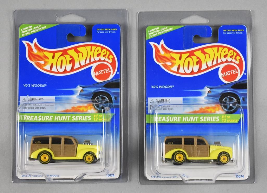 1995 Mattel Hot Wheels 40s Woodie Treasure Hunt LE-NOS (1 of 2)