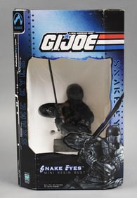 2002 Hasbro GI Joe Snake Eyes Mini Resin Bust-MIB-NOS
