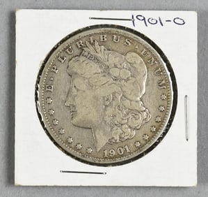 1901 O Morgan Silver Dollar - Fine