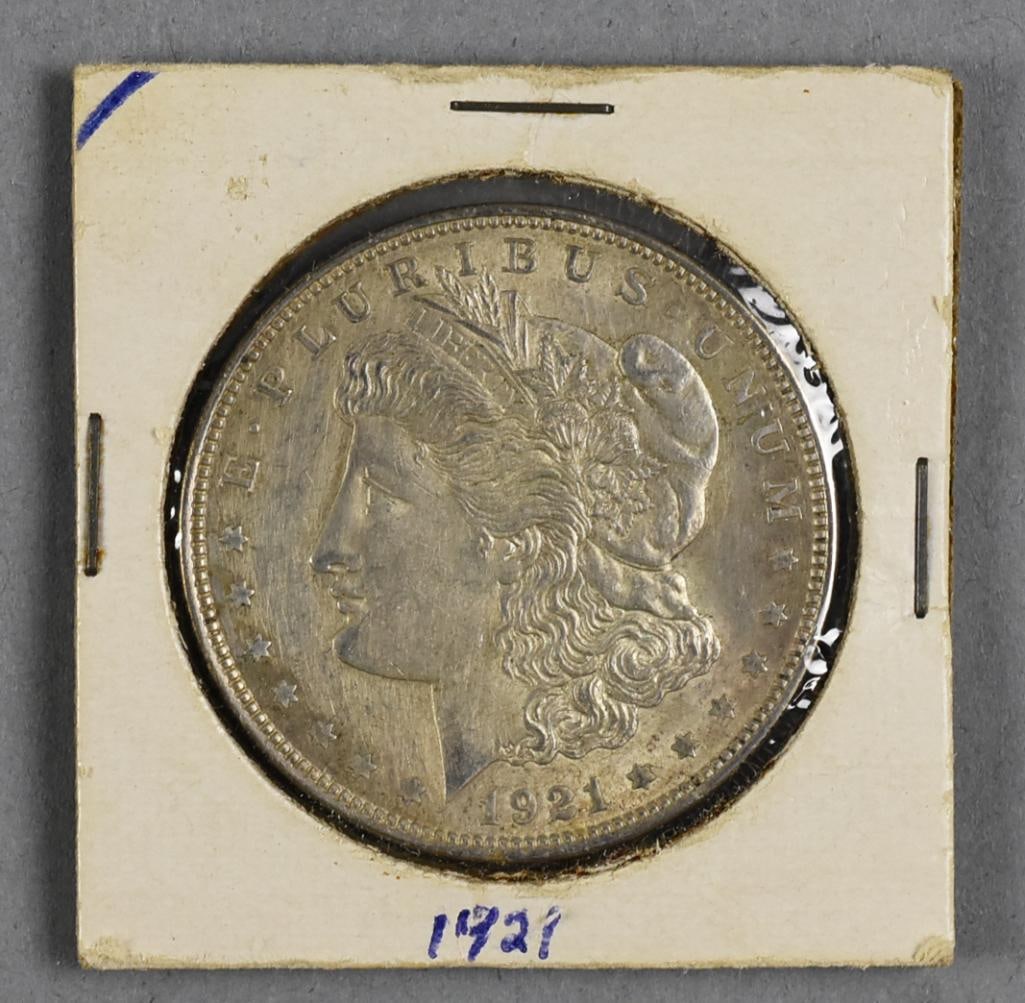 1921 Morgan Silver Dollar: 1921 Morgan Silver Dollar