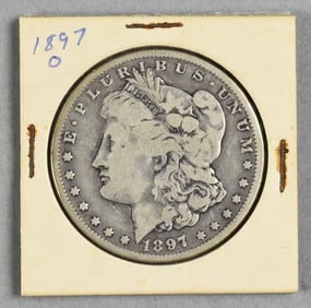 1897 O Morgan Silver Dollar