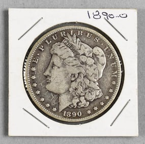 1890 O Morgan Silver Dollar