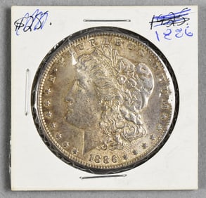 1886 Morgan Silver Dollar