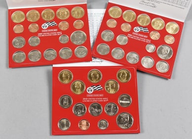 2009-2010 US Mint Denver Uncirculated Coin Sets