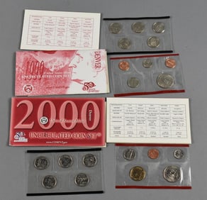 1999-2000 US Mint Uncirculated Coin Sets