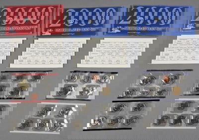 2000 US Mint Uncirculated Coin Sets, 50 State Quarters