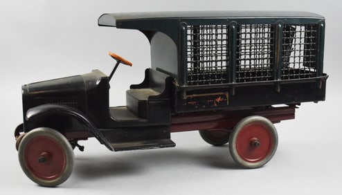 c1920 Buddy L Railway Express Pressed Steel Truck