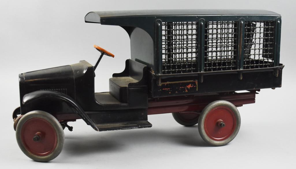 c1920 Buddy L Railway Express Pressed Steel Truck (1 of 15)