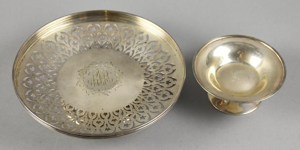 Vintage Sterling Silver Pedestal Dishes (1 of 11)