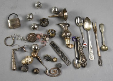 Vintage/Antique Sterling & 800 Silver Assortment
