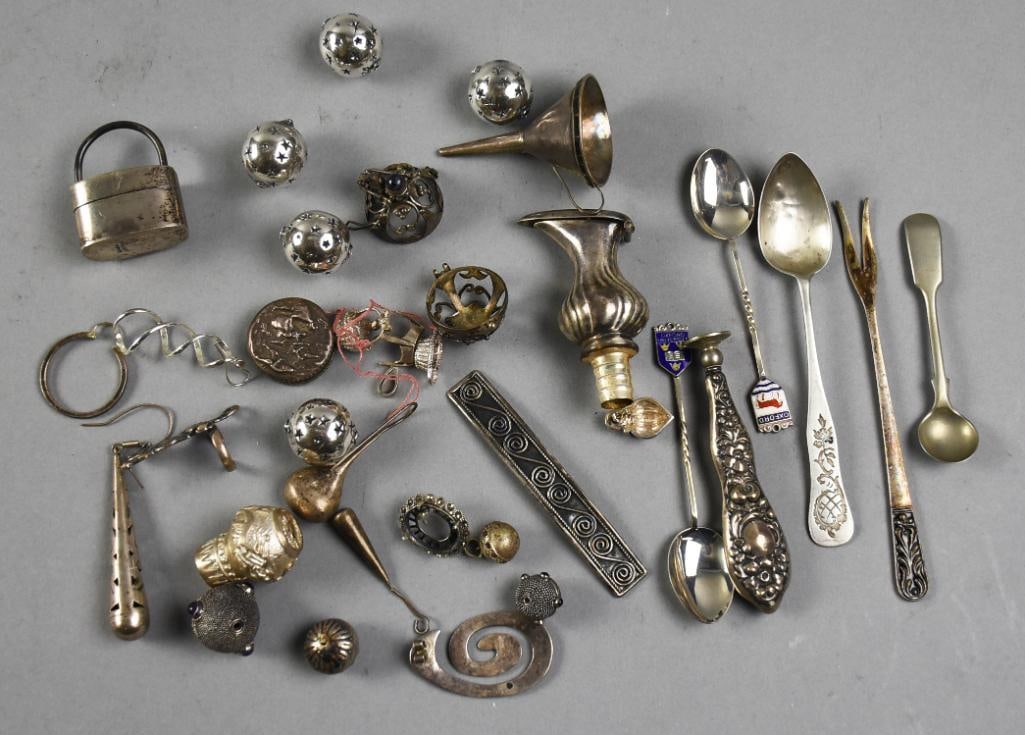Vintage/Antique Sterling & 800 Silver Assortment (1 of 4)