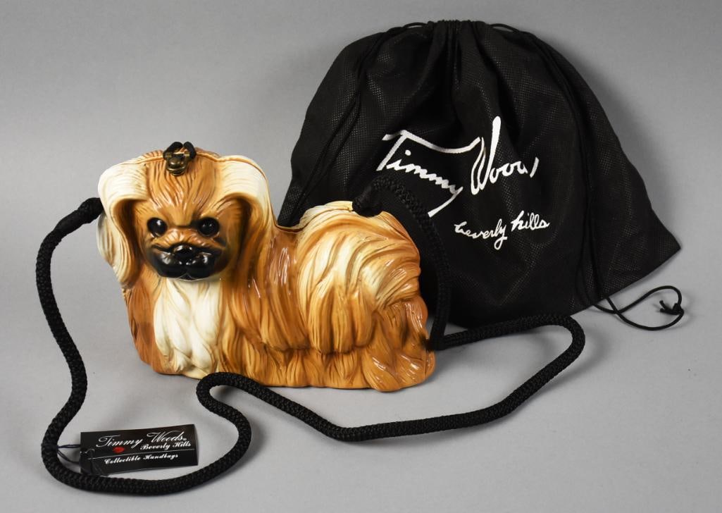 Timmy Woods Pekingese Purse, Original Dust Bag (1 of 6)
