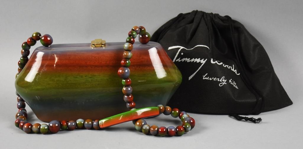 Timmy Woods Work of Art Sorena Purse w Original Dust Bag (1 of 6)