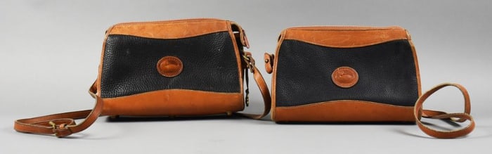 Dooney & Bourke Black and Brown Shoulder Bags