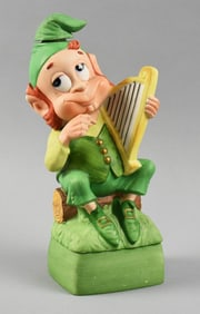 1974 Hoffman Distilling Co. Leprechaun Musical Decanter