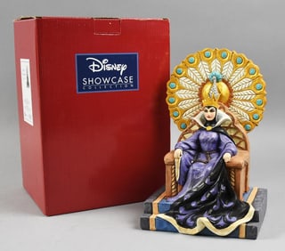 Disney Showcase Collection Evil Enthroned Figurine MIB