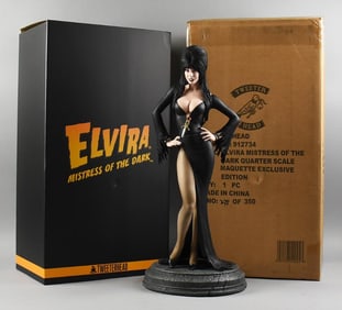2024 Tweeterhead Elvira Mistress of the Dark Quarter Scale MIB