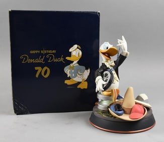 Disney Markrita Donald Duck 70th Birthday Figure - MIB