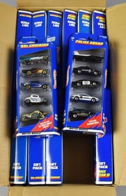 1990s Hot Wheels 5 Car Packs Factory Case MOC-NOS