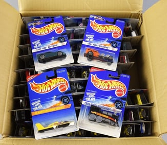 1990s Mattel Hot Wheels Factory Shipping Case MIB NOS