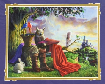 Joseph Yakovetic We've Met Before Sleeping Beauty Canvas Print