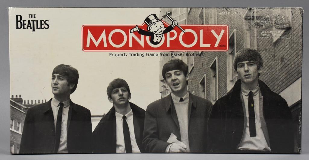 2008 Hasbro Beatles Monopoly Board Game, Sealed, Mint (1 of 5)