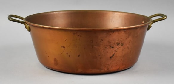 Vintage French Copper Confiture Pot