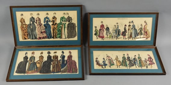 1886-87 The Young Ladies Journal Fashion Plates