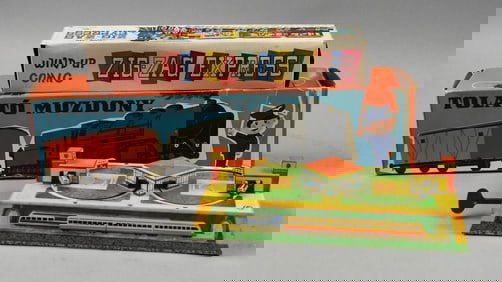 Vintage European & Asian Tin Train Wind Up Toys