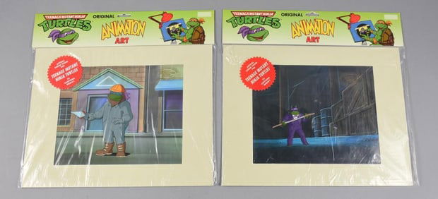 1991 Murakami Wolf-Swenson TMNT Original Animation Art MIP NOS