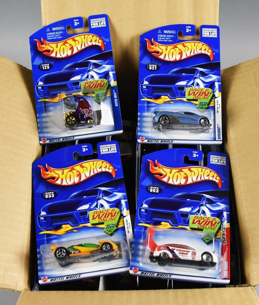 2000s  Hot Wheels Die-Cast Factory Case MOC-NOS (1 of 4)