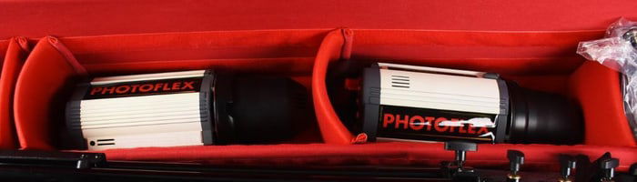 Photoflex StarFlash Lighting Kit w/ Transpac Case, LiteDomes