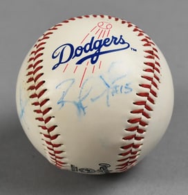 Rafael Furcal & Angel Berroa MLB Signed Baseball