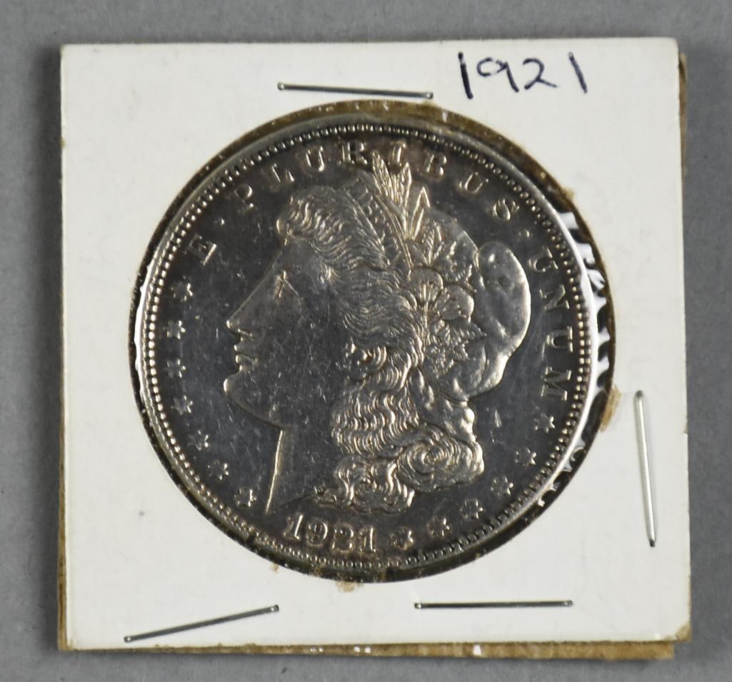1921 Morgan Silver Dollar: 1921 Morgan Silver Dollar