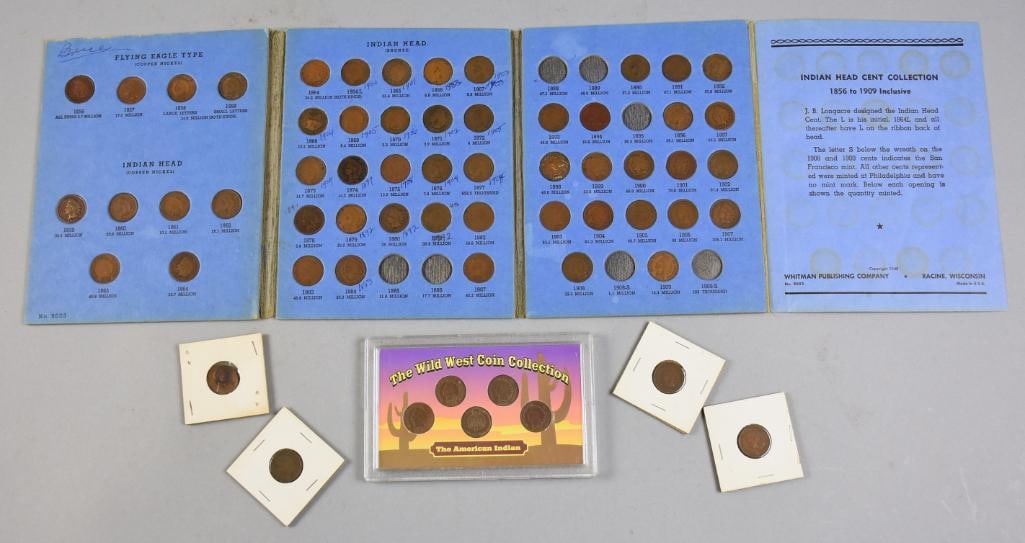 Whitman Indian Head Cent Book 1856-1909, PLUS (1 of 9)