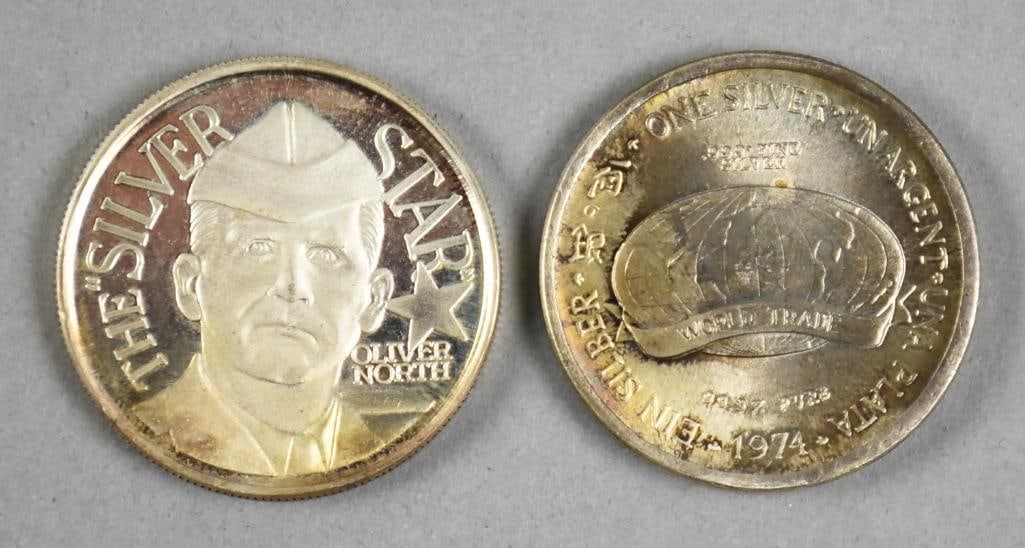 999 Fine Silver Collectible Coins (1 of 2)