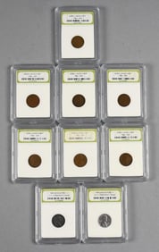 INB Early and Emergency Release Pennies 1920s-1949