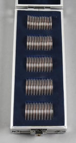 50 Full State Quarter Set D Mint w/ Locking Case