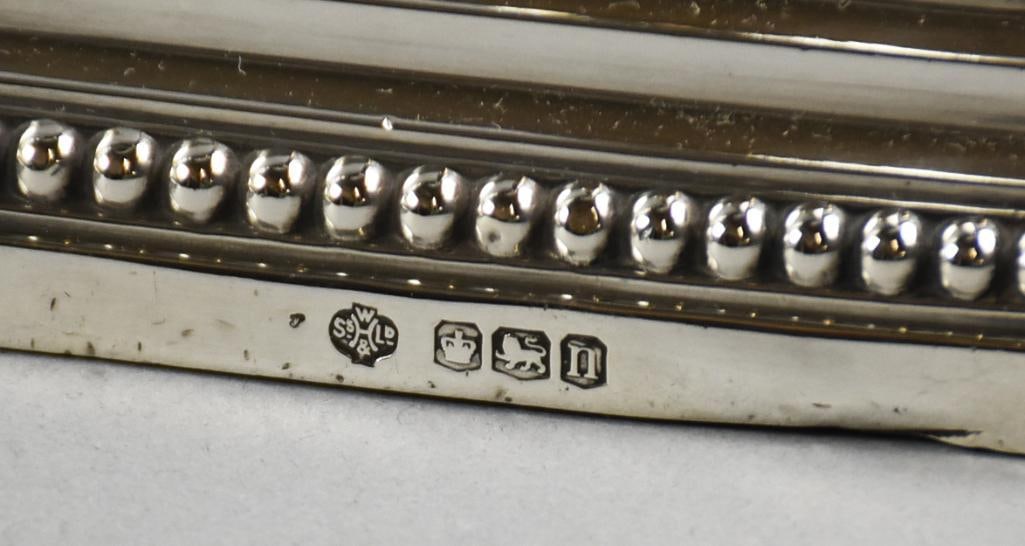 1905 William Hutton & Sons Sterling Column Candlesticks - 6