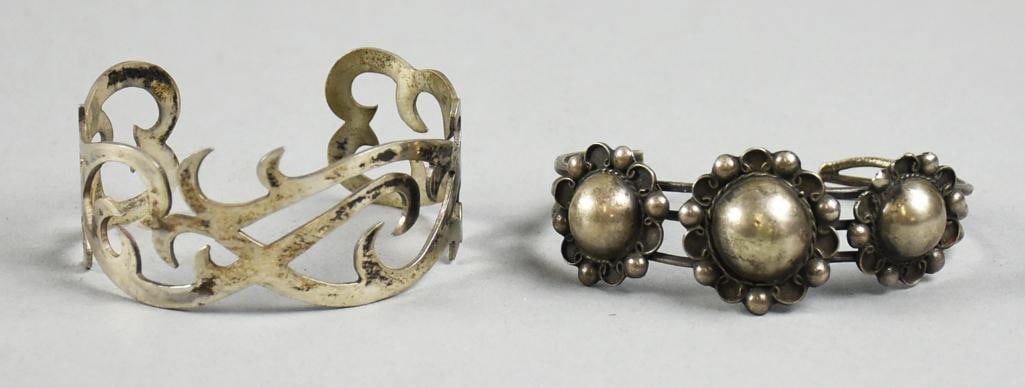 Sterling Cuff Bracelets - 2