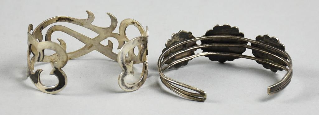 Sterling Cuff Bracelets - 3