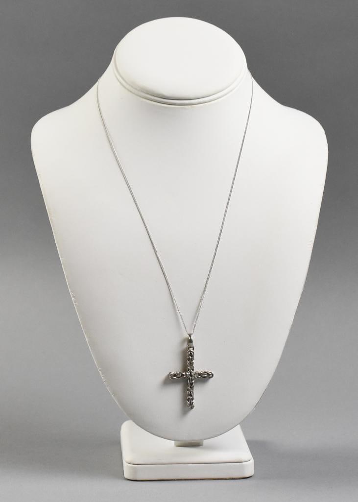 (3) Sterling Silver Cross Assortment - 5